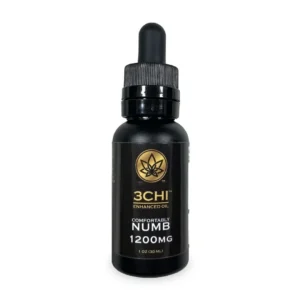 3Chi Delta 8 Comfortably Numb Tincture (600 mg Delta 8 THC, 600 mg CBN, 60 mg CBC)
