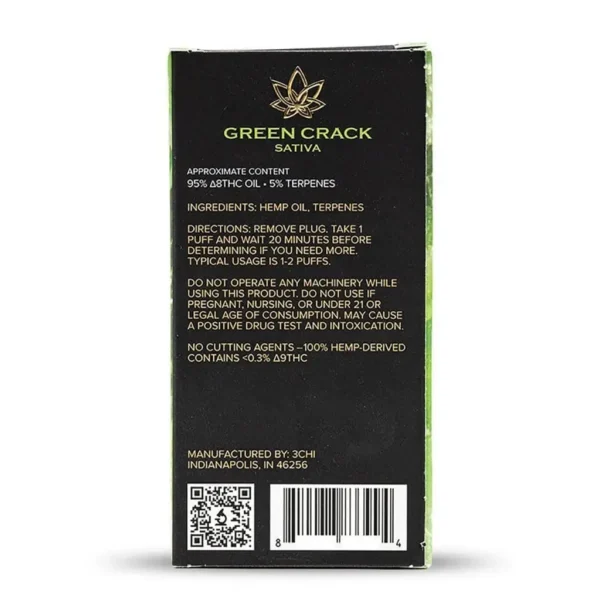 3Chi-Delta-8-THC-Disposable-Vape-Pen-Green-Crack-Box-Back.webp 3Chi Delta 8 THC Disposable Vape Pen – Green Crack