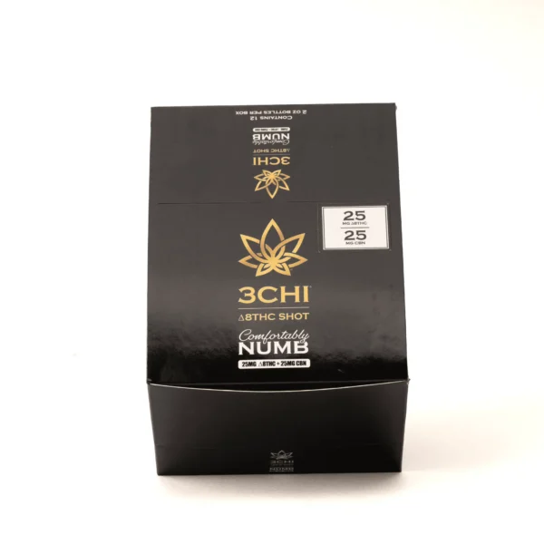 3Chi-Delta-8-THC-Shot-Comfortably-Numb-25-mg-Delta-8-THC-25-mg-CBN-Box-Front.webp 3Chi Delta 8 THC Shot – Comfortably Numb (25 mg Delta 8 THC + 25 mg CBN)