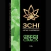 3Chi Delta 8 THC Vape Cartridge with Botanical Derived Terpenes – Green Crack