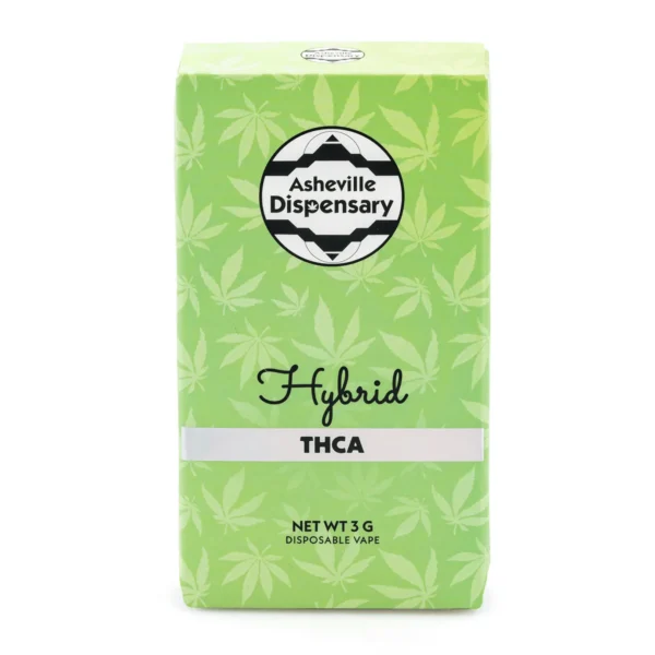 Asheville Dispensary 3 gram THCa Disposable Vape – Gas