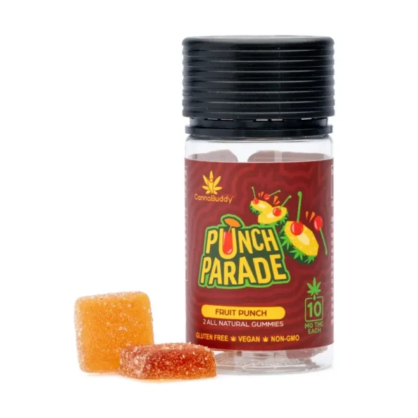 CannaBuddy Delta 9 THC Gummies – Punch Parade