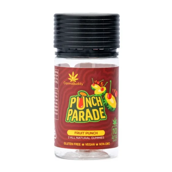 CannaBuddy Delta 9 THC Gummies – Punch Parade