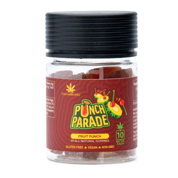 CannaBuddy Delta 9 THC Gummies – Punch Parade