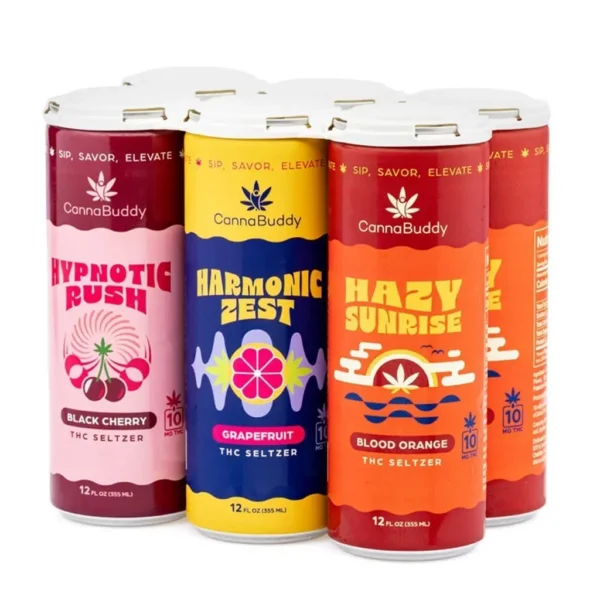 CannaBuddy Delta 9 THC Seltzer – Variety