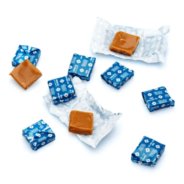 Cheeba Chews Delta 9 and CBG and CBD Caramel Chews – Trifecta (50 mg Total Cannabinoids)