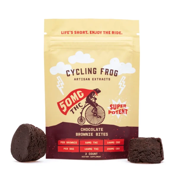 Cycling-Frog-THC-CBD-Chocolate-Brownie-Bites-2-ct-100-mg-Delta-9-THC-200-mg-CBD-Total-Combo.webp Cycling Frog THC + CBD Chocolate Brownie Bites – 2 ct (100 mg Delta 9 THC + 200 mg CBD Total)