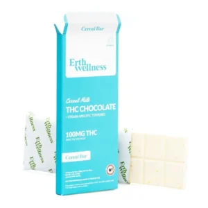 Erth Wellness Delta 9 THC Live Resin Chocolate Bar – Cereal Milk Hybrid