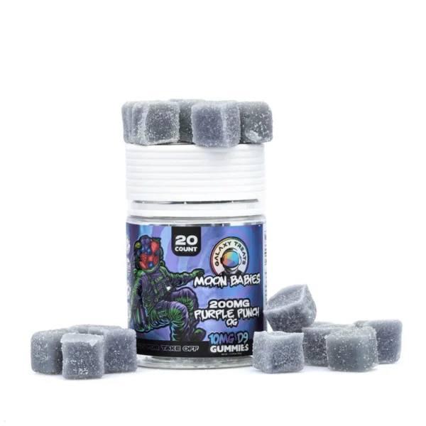 Galaxy-Treats-Moon-Babies-Delta-9-THC-Gummies-Purple-Punch-200-mg-Total-Delta-9-THC-280-mg-Tota-combo.webp Galaxy Treats Moon Babies Delta 9 THC Gummies – Purple Punch (200 mg Total Delta 9 THC + 200 mg Total CBD)