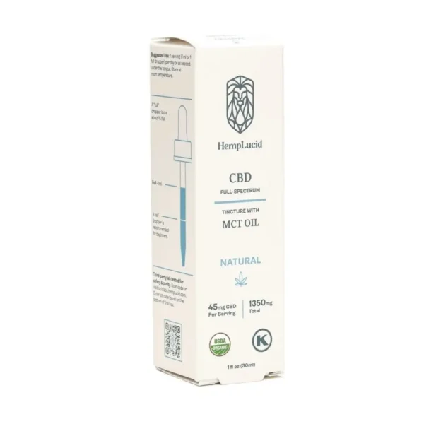HempLucid-CBD-Full-Spectrum-With-MCT-Oil-1350mg-Natural-Box-Front-.webp Hemplucid Full-Spectrum CBD Tincture in MCT Oil – Natural (1350 mg Total CBD)