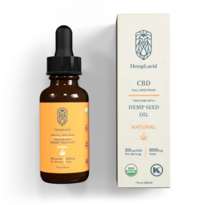 HempLucid Tincture Hemp Seed Oil (600 mg CBD)
