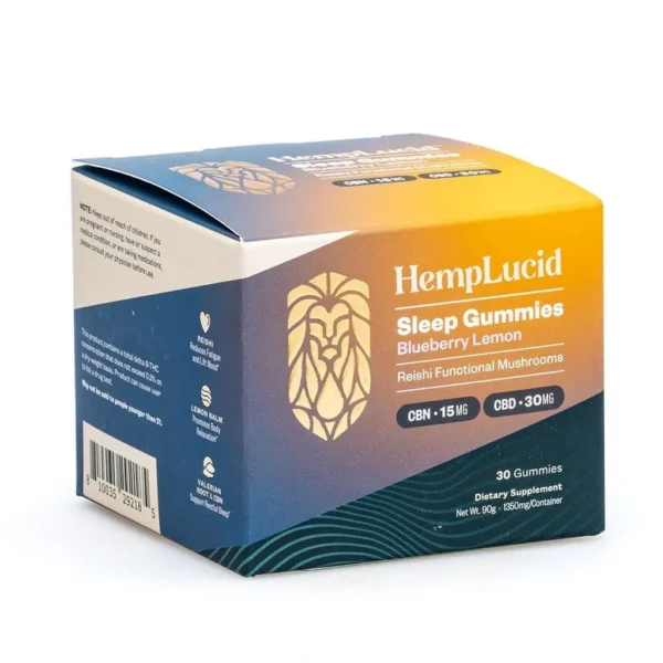 Hemplucid-Sleep-Mushroom-Gummies-E28093-Blueberry-Lemon-900-mg-Total-CBD-450-mg-Total-CBN-box-front.webp Hemplucid Sleep Mushroom Gummies – Blueberry Lemon (900 mg Total CBD + 450 mg Total CBN)