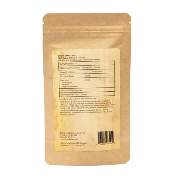Kanna Extract Co. Kanna Capsules – Play