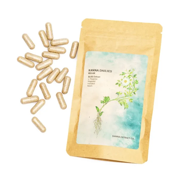 Kanna Extract Co. Kanna Capsules – Relax