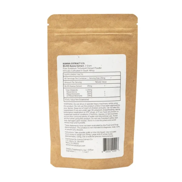 Kanna Extract Co. Kanna Extract – Bliss