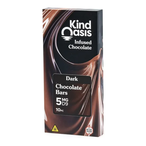 Kind Oasis Delta 9 THC Dark Chocolate Bar