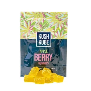 Kush Kube Delta 9 + CBD Gummies – Apple Berry