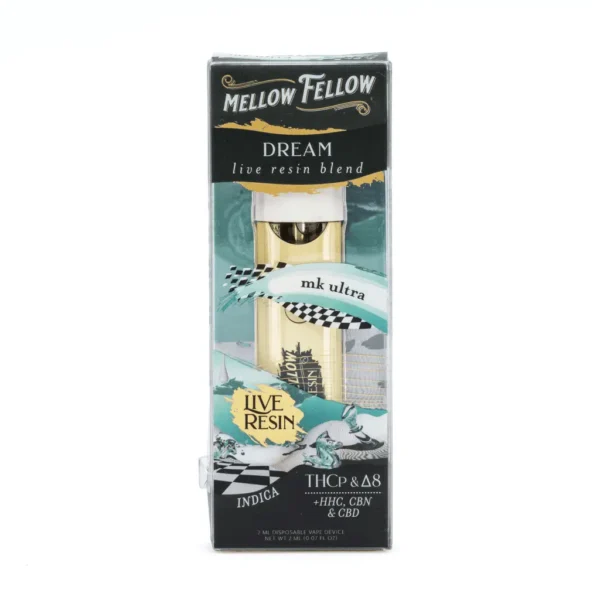 Mellow Fellow Dream Blend Live Resin Disposable Vape – MK Ultra