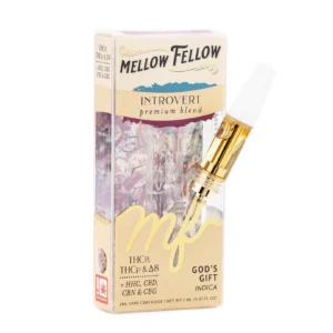 Mellow Fellow Introvert Blend Vape Cartridge – God’s Gift
