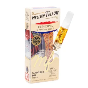 Mellow Fellow Euphoria Blend Vape Cartridge – Pandora’s Box