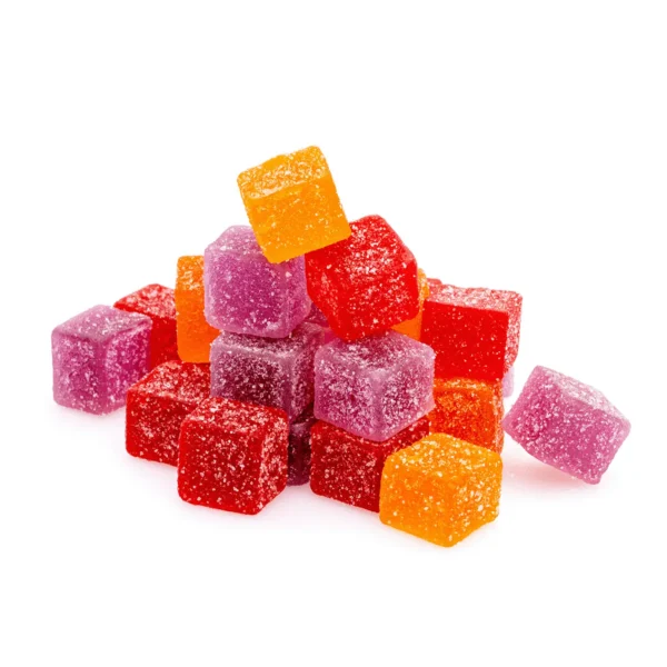 Mellow Fellow Wellness Gummies – Burn Blend – Tropic Medley (300 mg Total Cannabinoids)