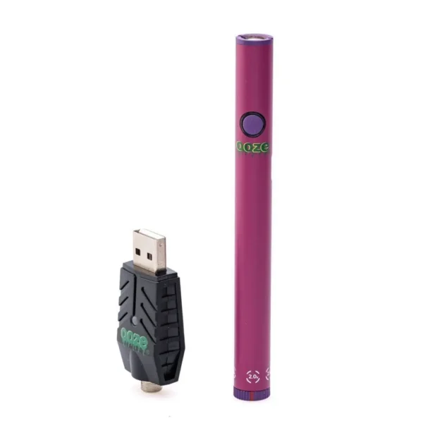 Ooze Slim Twist Pen 2.0 Vape Battery – Atomic Pink
