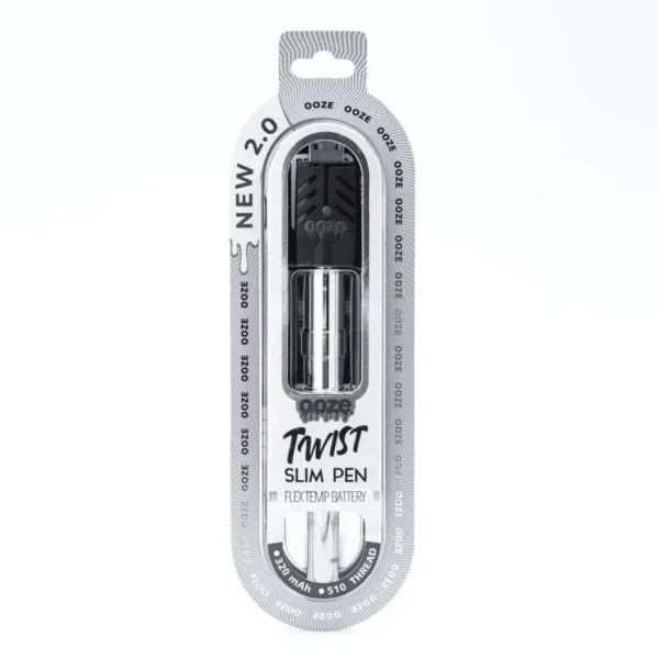 Ooze Slim Twist Pen 2.0 Vape Battery – Cosmic Chrome