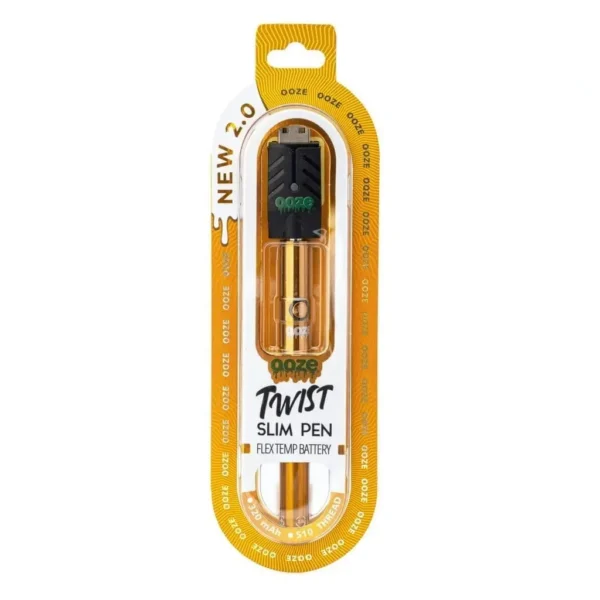 Ooze Slim Twist Pen 2.0 Vape Battery – Juicy Orange