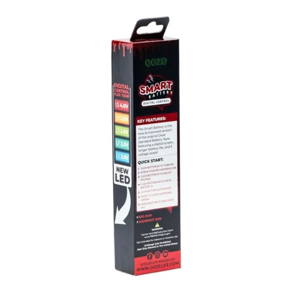 Ooze Smart Battery Vape Pen – Midnight Sun