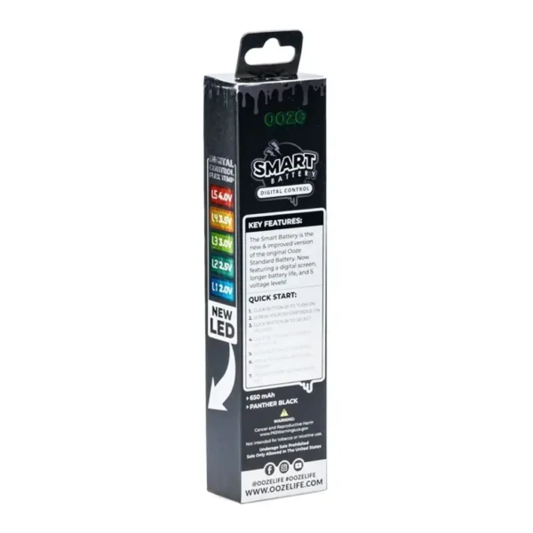 Ooze Smart Battery Vape Pen – Panther Black