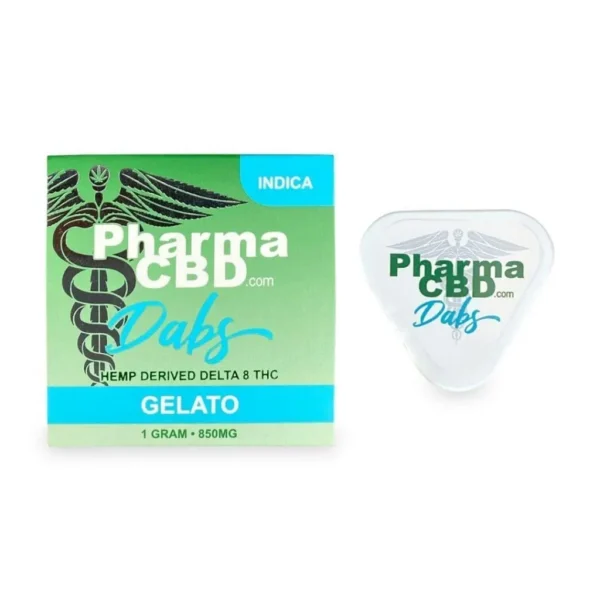 PharmaCBD Delta 8 Dabs – Gelato (1 gram Delta 8 THC)