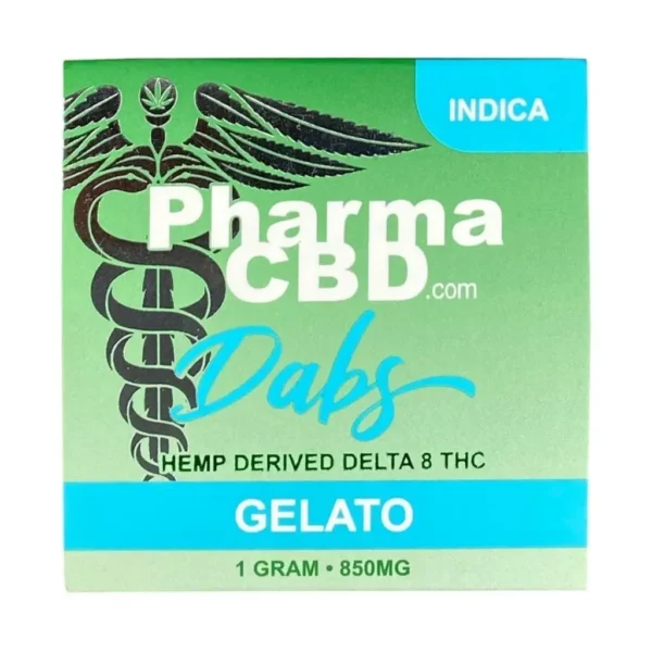 PharmaCBD Delta 8 Dabs – Gelato (1 gram Delta 8 THC)