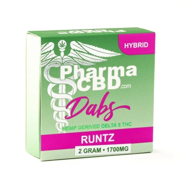 PharmaCBD Delta 8 Dabs – Runtz (2 grams Delta 8 THC)