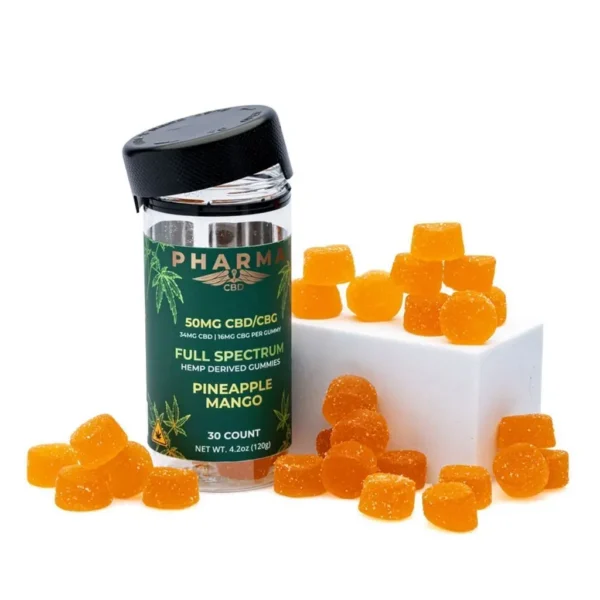 PharmaCBD-Full-Spectrum-CBD-and-CBG-Gummies-Pineapple-Mango-combo.webp PharmaCBD Full Spectrum CBD and CBG Gummies – Pineapple Mango