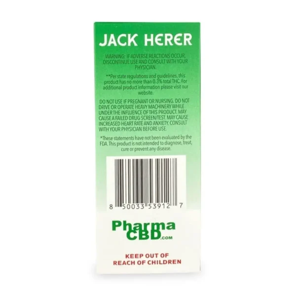 PharmaCBD Delta 8 THC Disposable Vape Pen – Jack Herer