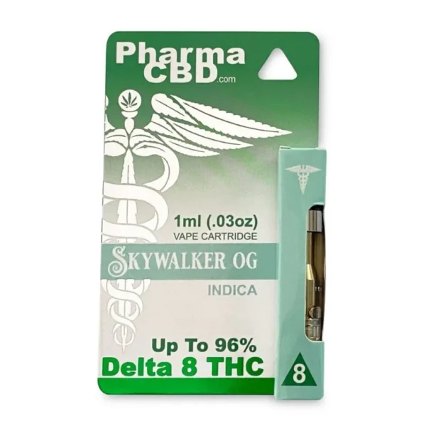 PharmaCBD Delta 8 THC Vape Cartridge – Skywalker OG