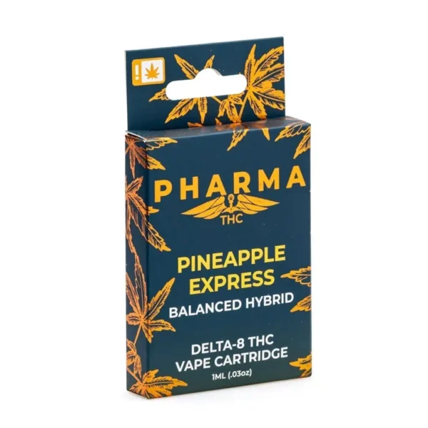 PharmaTHC Delta 8 THC Vape Cartridge – Pineapple Express