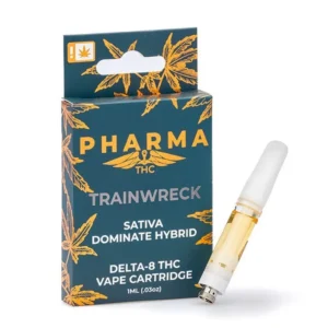 PharmaTHC Delta 8 THC Vape Cartridge – Trainwreck