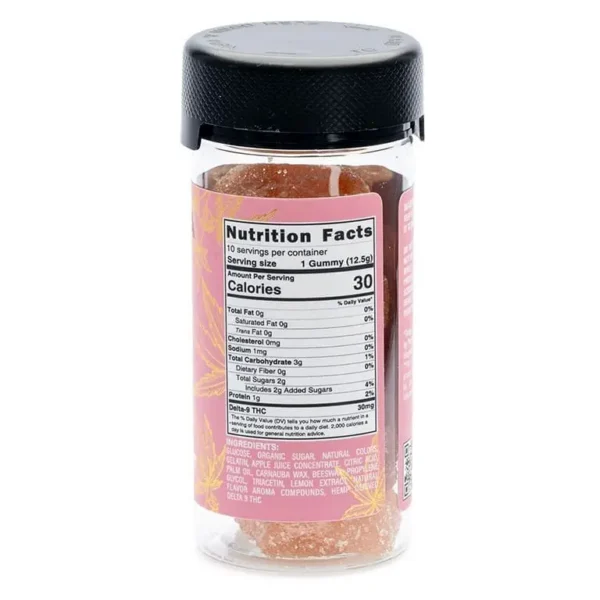 PharmaTHC Delta 9 THC All Natural Gummies – Pink Lemonade
