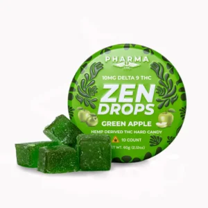 PharmaTHC Delta 9 Zen Drops – Green Apple