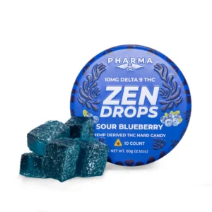 PharmaTHC Delta 9 Zen Drops – Sour Blueberry