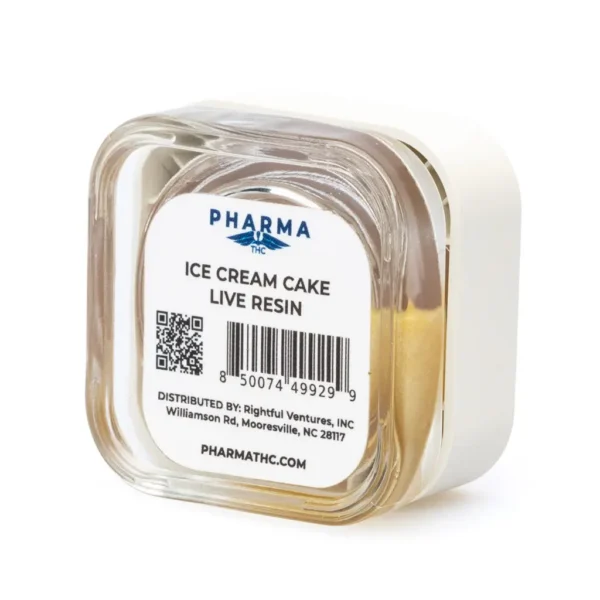 PharmaTHC THCa Live Resin Concentrate – Ice Cream Cake