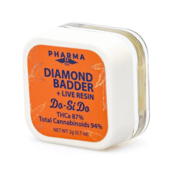 PharmaTHC THCa Live Resin Diamond Badder – Do-Si-Do