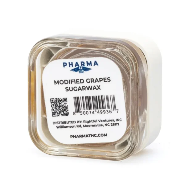 PharmaTHC THCa Sugar Wax – Modified Grapes