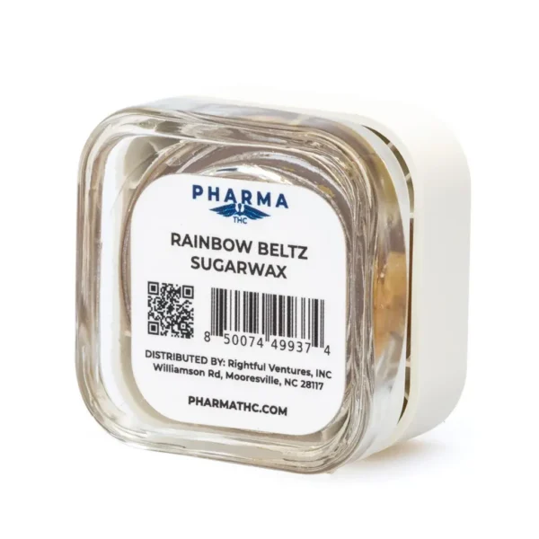 PharmaTHC THCa Sugar Wax – Rainbow Beltz