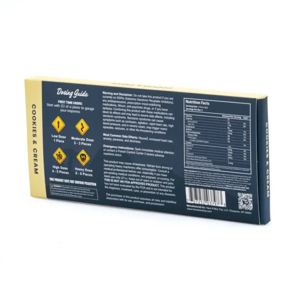Road Trip Desert Stardust Mushroom Chocolate Bar – Cookies & Cream
