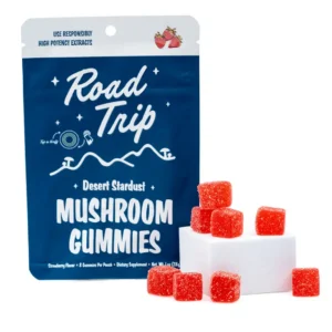 Road Trip Desert Stardust Mushroom Gummies – Strawberry