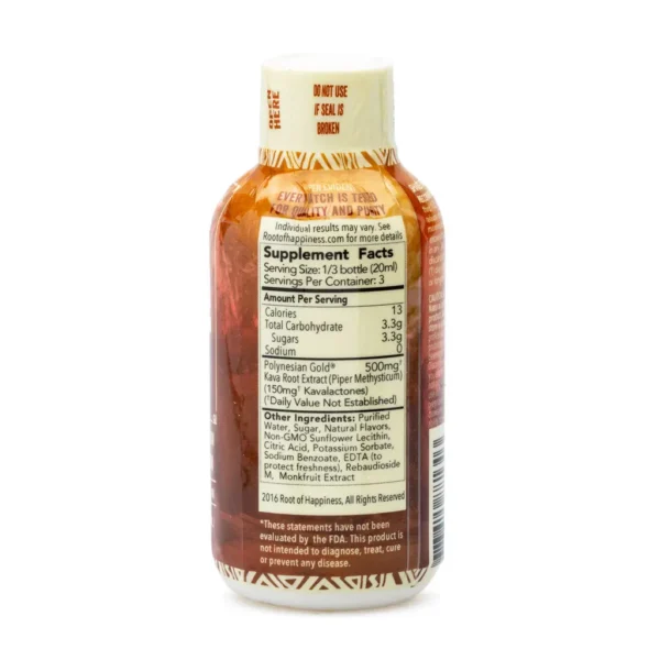 Root of Happiness Extra Strength Kava Shot – Tropical Mango