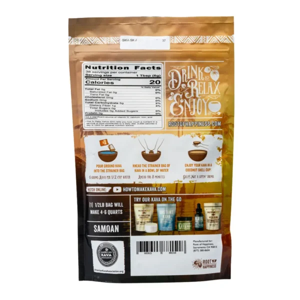 Root-of-Happiness-Premium-Ground-Kava-Root-Samoan-Bag-Back.webp Root of Happiness Premium Ground Kava Root – Samoan