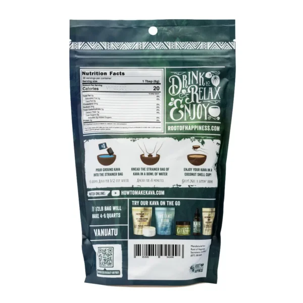 Root-of-Happiness-Premium-Ground-Kava-Root-Vanuatu-Bag-Back.webp Root of Happiness Premium Ground Kava Root – Vanuatu